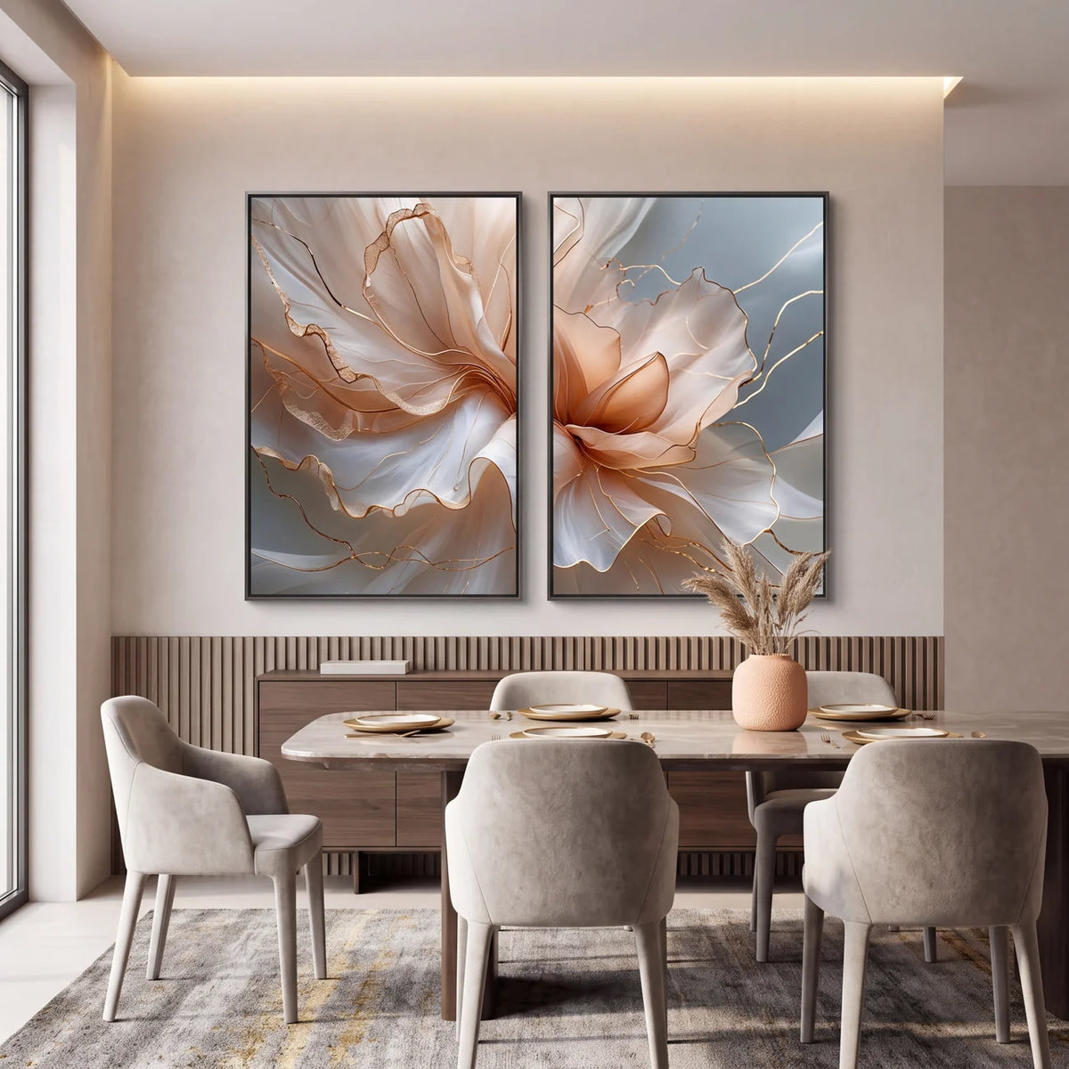 Quadro Decorativo Flor de Âmbar