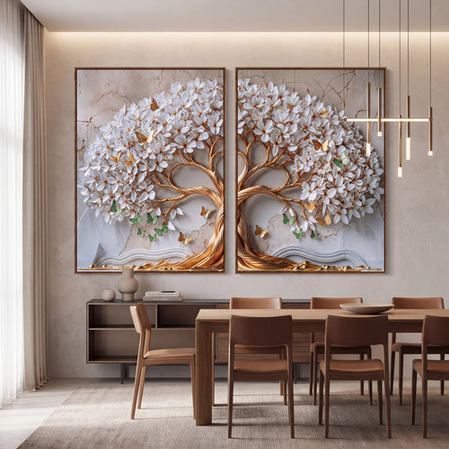 Quadro Decorativo Árvore da Vida Harmonia