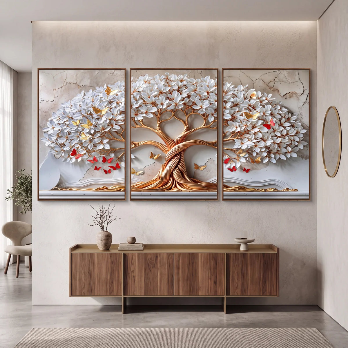 Quadro Decorativo Árvore da Vida Rubi