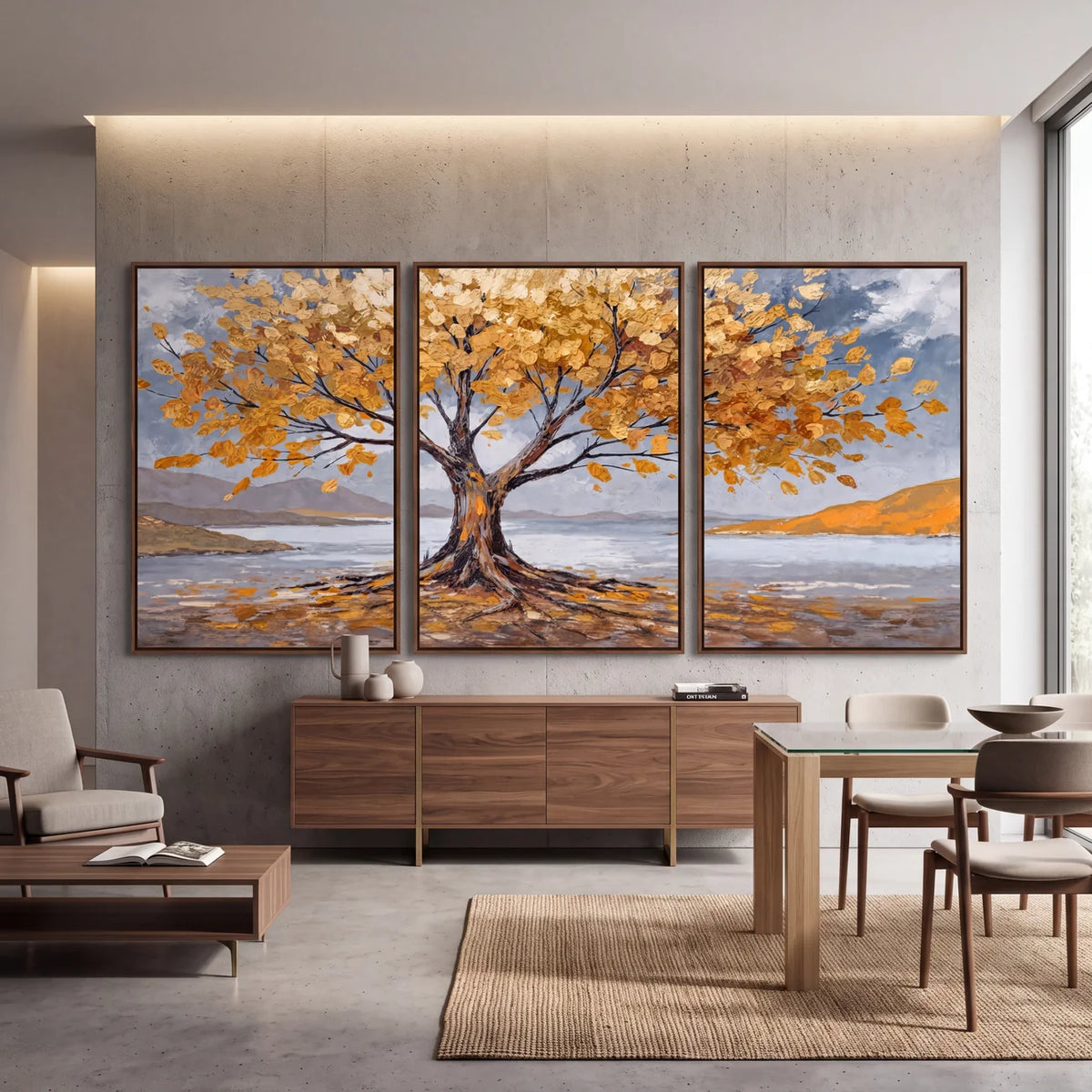 Quadro Decorativo Árvore de Outono