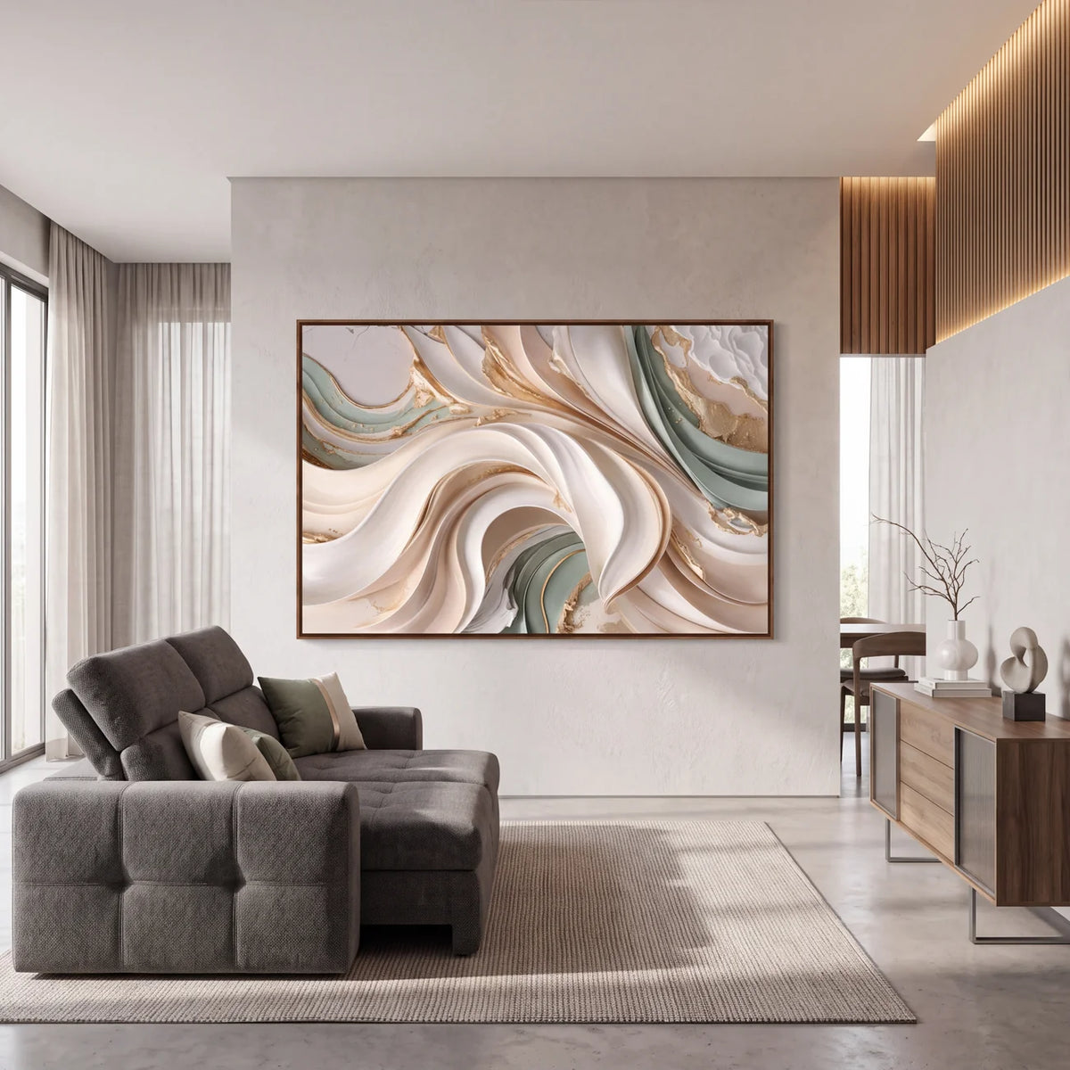 Quadro Decorativo Véu de Sálvia
