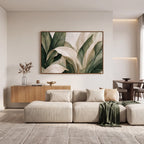 Quadro Decorativo Folhas de Bananeira Floresta