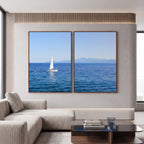 Quadro Decorativo Vela no Horizonte