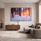 Quadro Decorativo Bosque de Inverno
