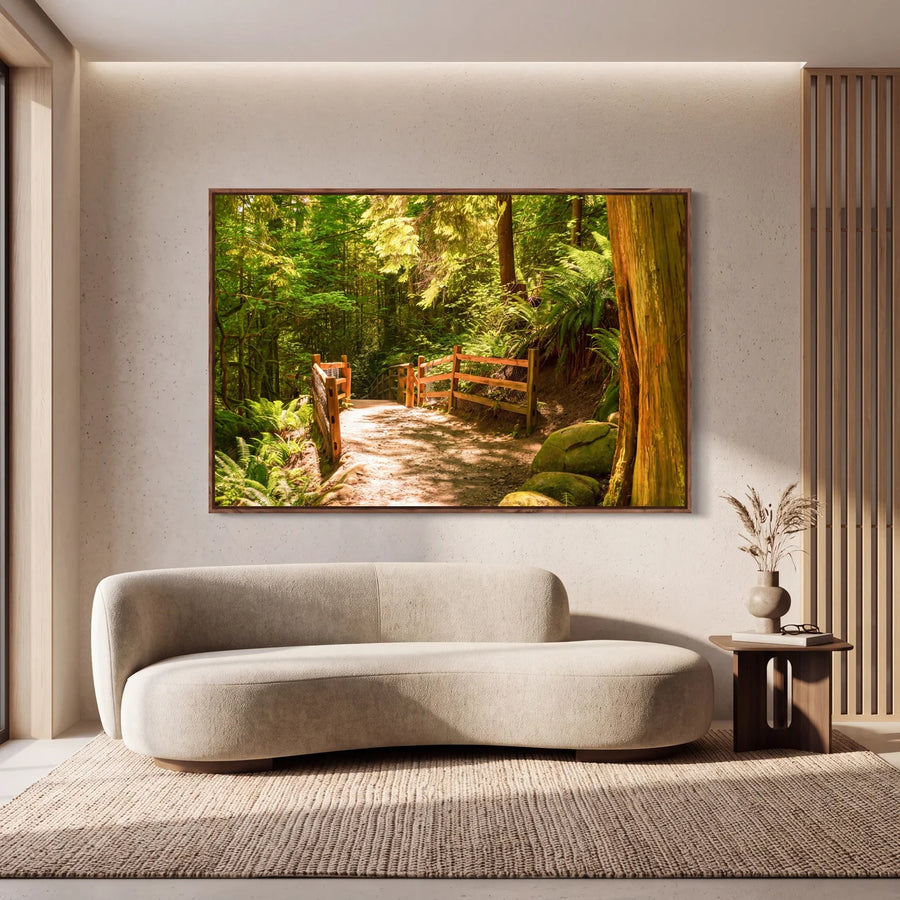 Quadro Decorativo Caminho da Floresta