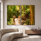 Quadro Decorativo Caminho da Floresta