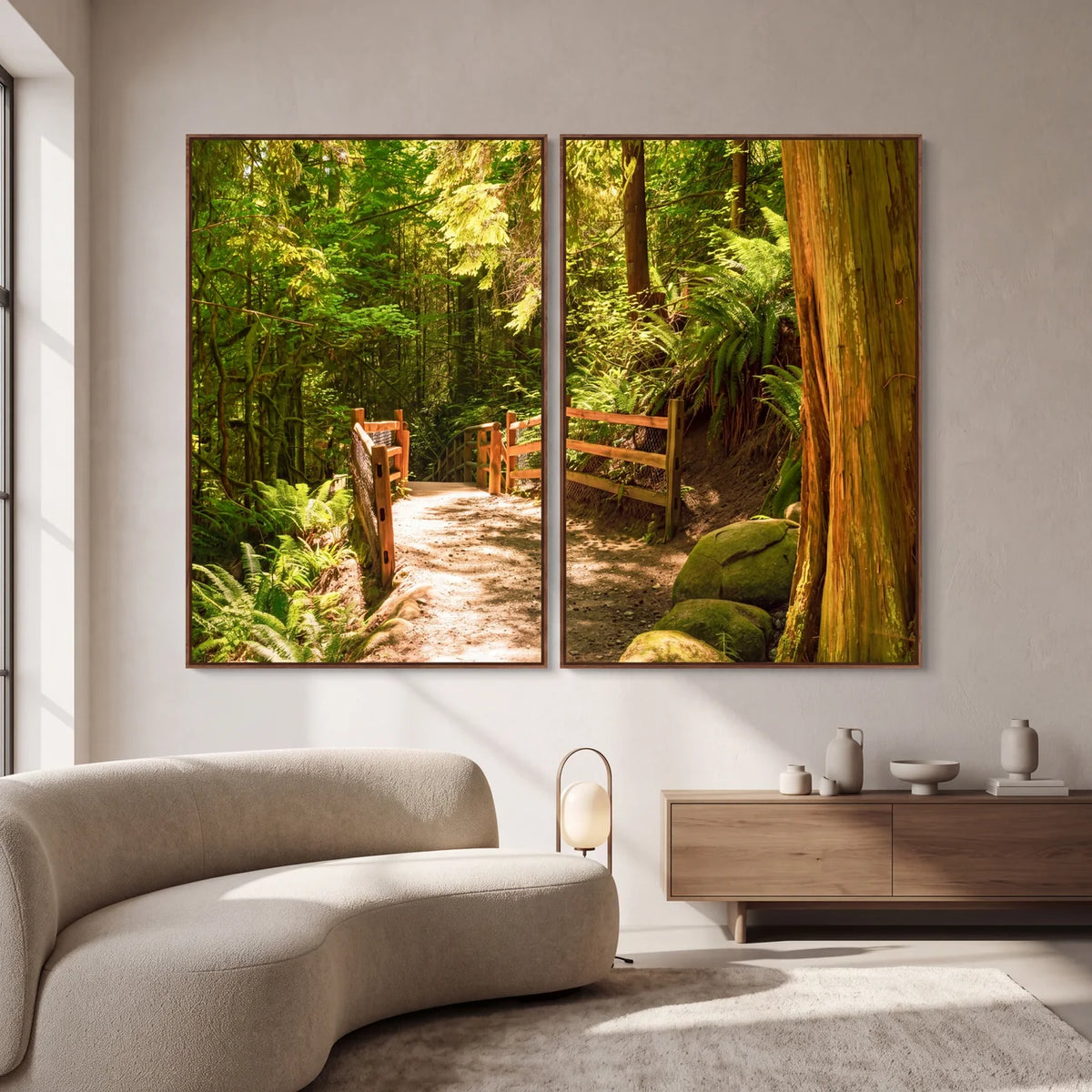Quadro Decorativo Caminho da Floresta