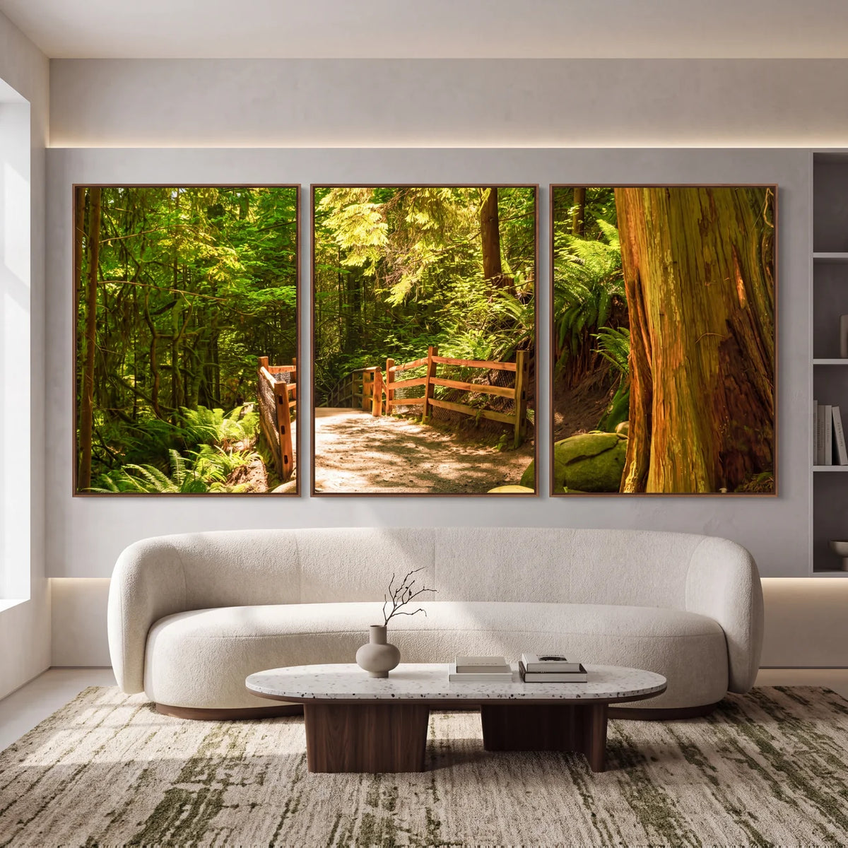 Quadro Decorativo Caminho da Floresta