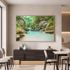 Quadro Decorativo Cânion Esmeralda