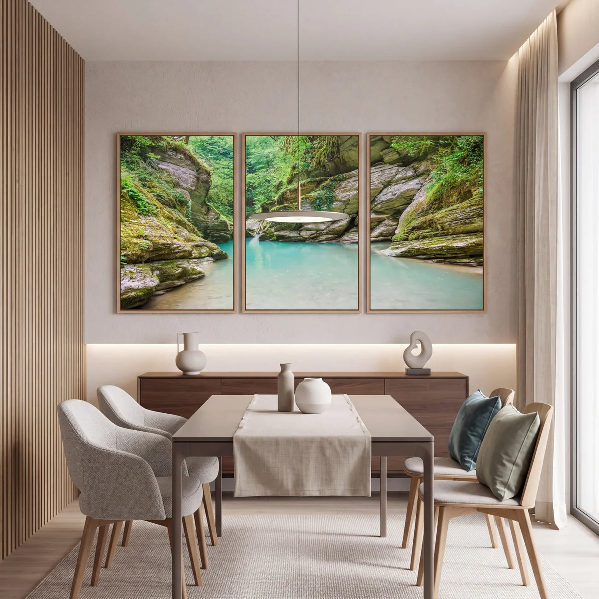 Quadro Decorativo Cânion Esmeralda