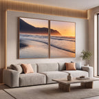 Quadro Decorativo Pôr do Sol Sereno