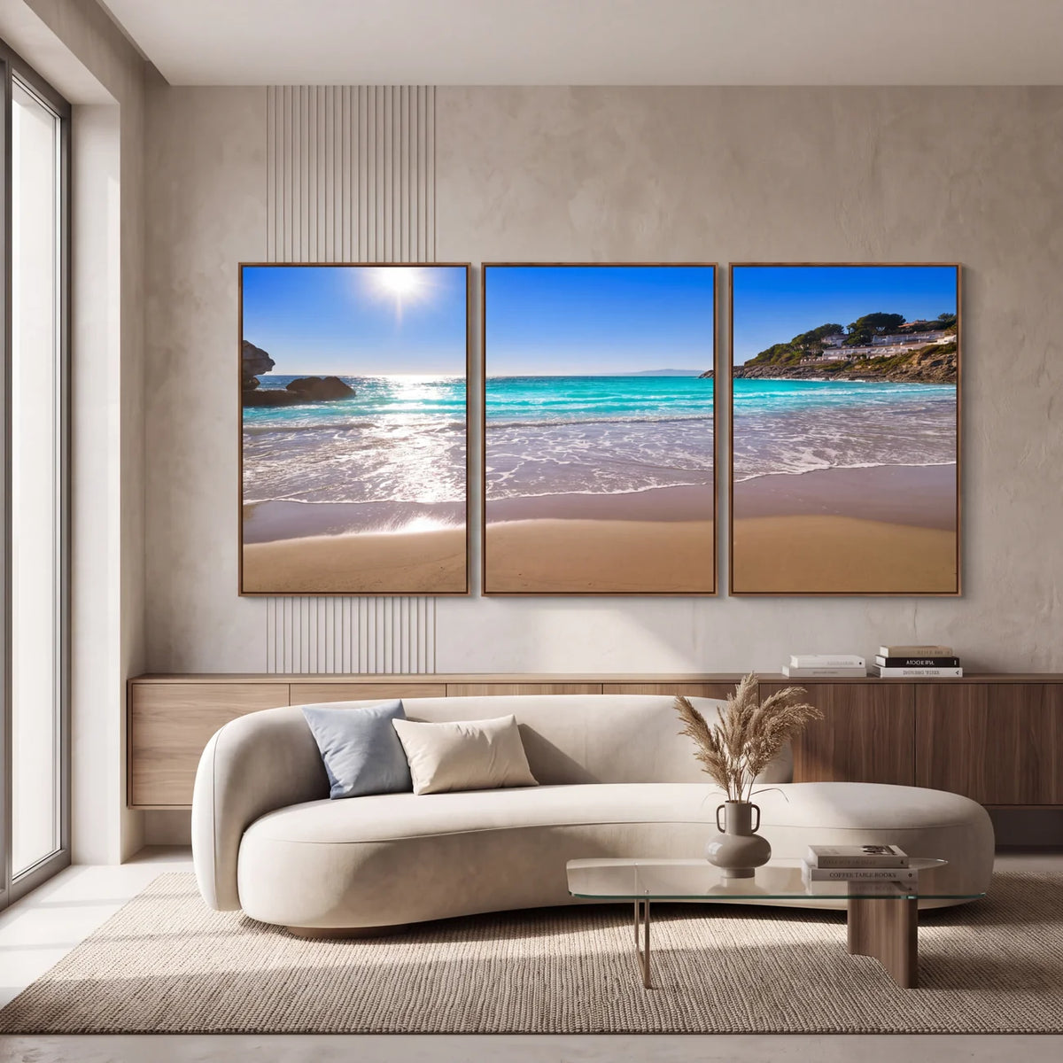 Quadro Decorativo Costa Turquesa