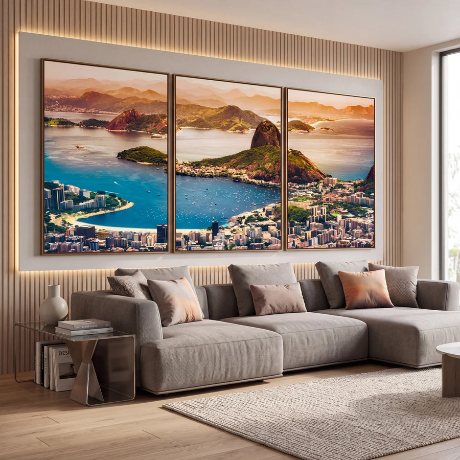Quadro Decorativo Baía Carioca