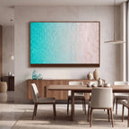 Quadro Decorativo Encontro Turquesa