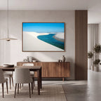 Quadro Decorativo Curva do Mar