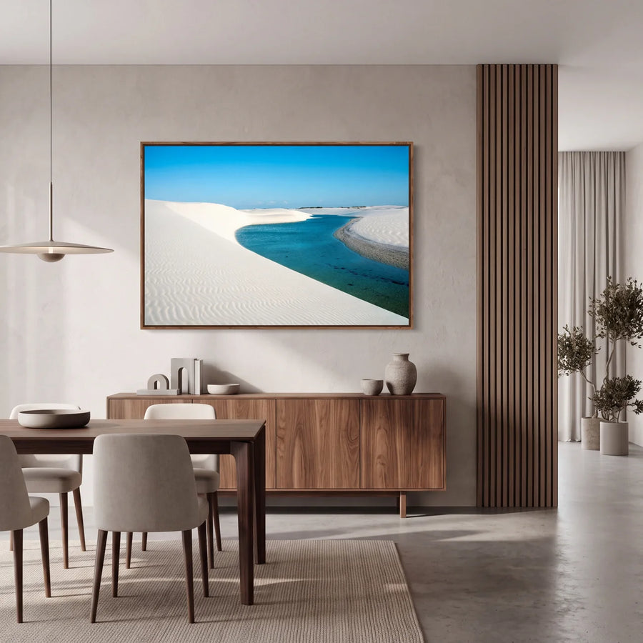 Quadro Decorativo Curva do Mar