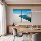 Quadro Decorativo Curva do Mar