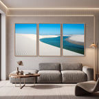 Quadro Decorativo Curva do Mar