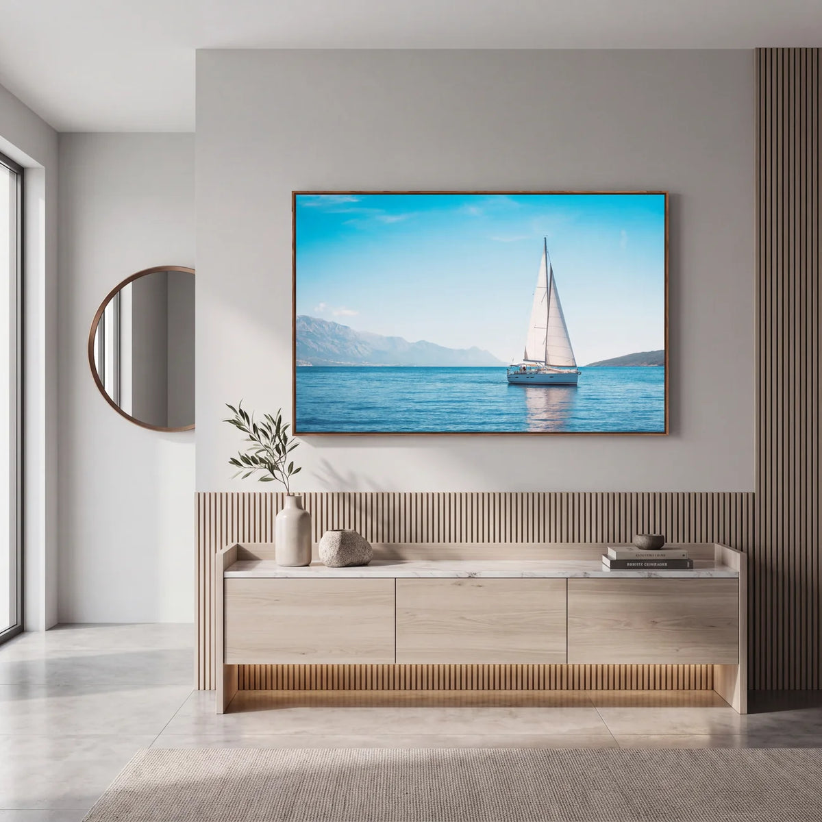Quadro Decorativo Equilíbrio Contemporâneo