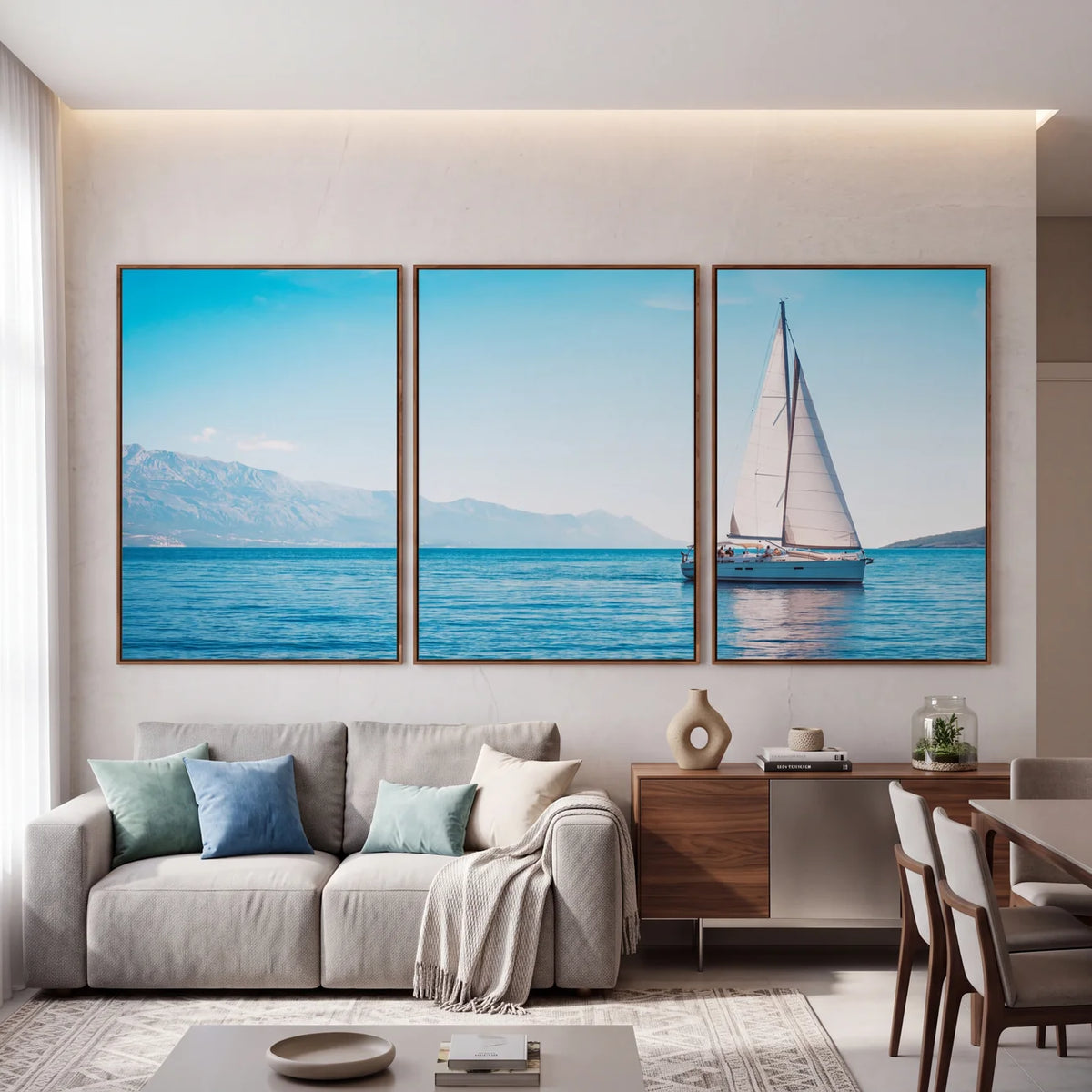 Quadro Decorativo Equilíbrio Contemporâneo