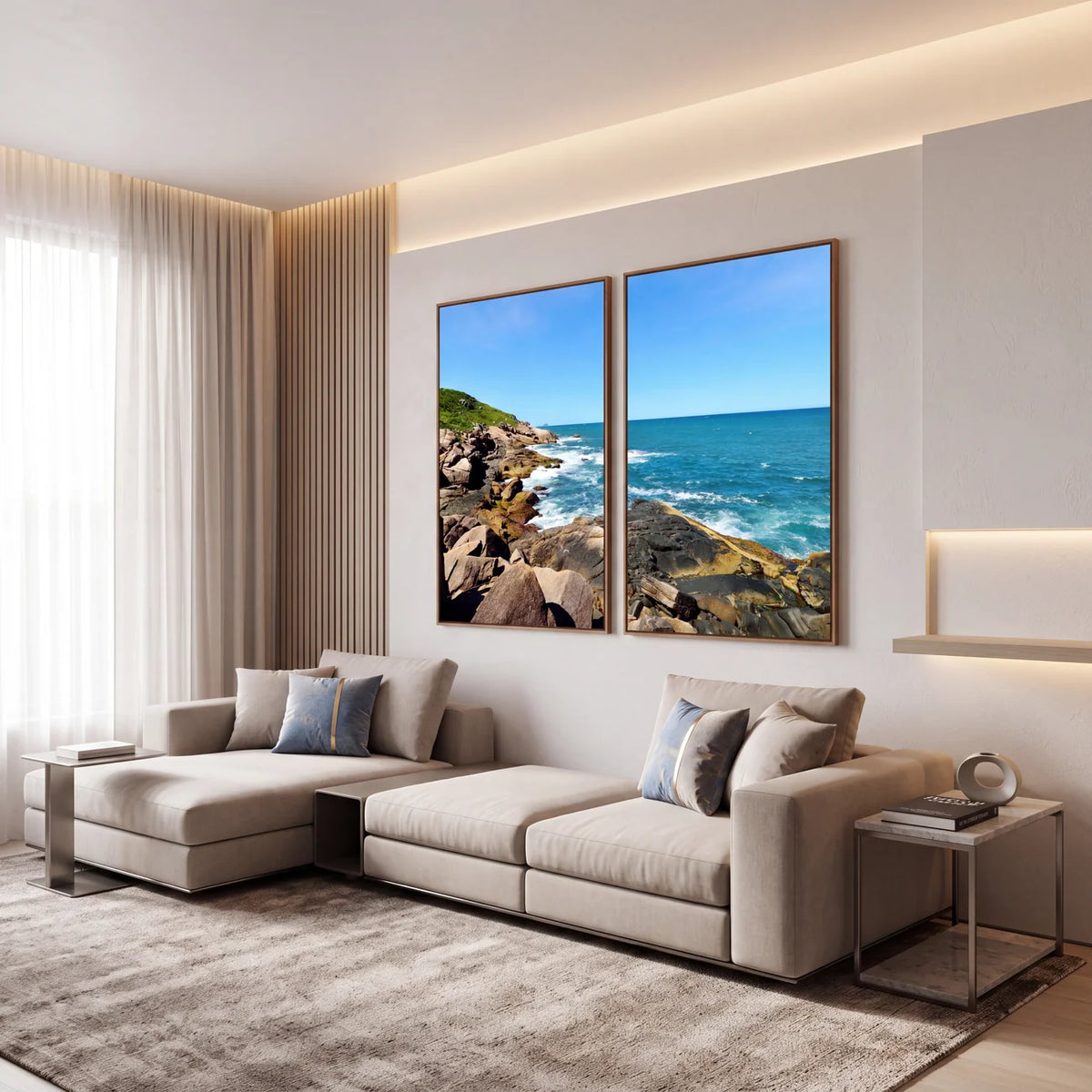 Quadro Decorativo Encontro de Formas