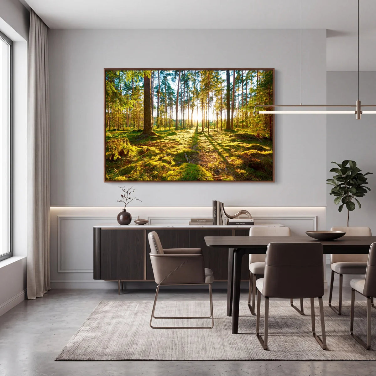 Quadro Decorativo Fluxo Contínuo
