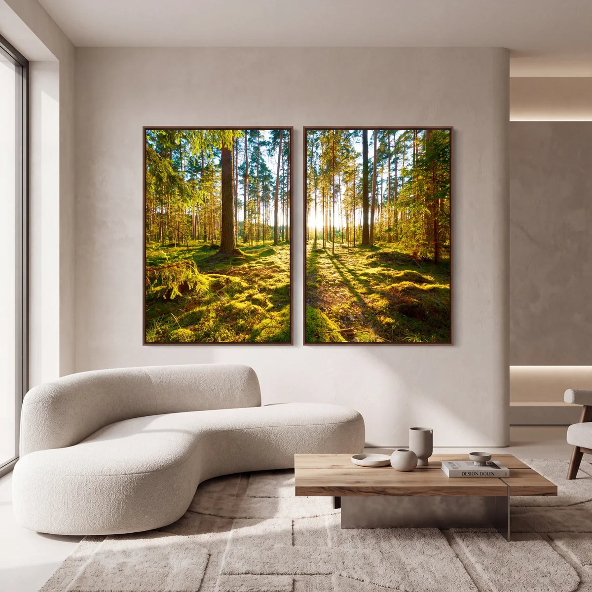Quadro Decorativo Fluxo Contínuo