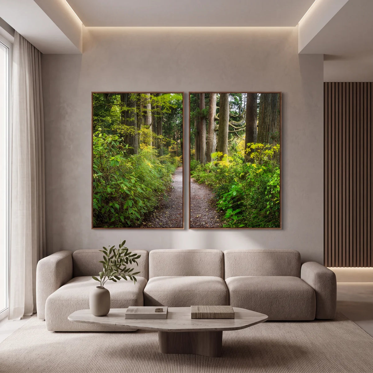 Quadro Decorativo Vértice Suave