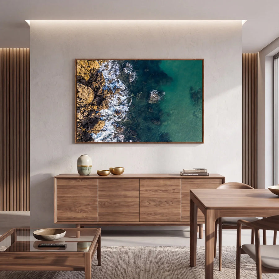 Quadro Decorativo Pulso Contemporâneo