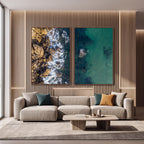 Quadro Decorativo Pulso Contemporâneo