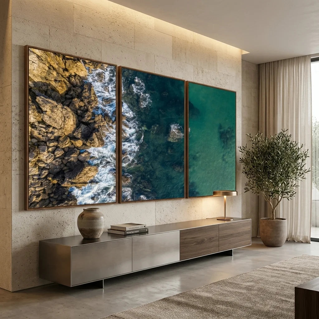 Quadro Decorativo Pulso Contemporâneo