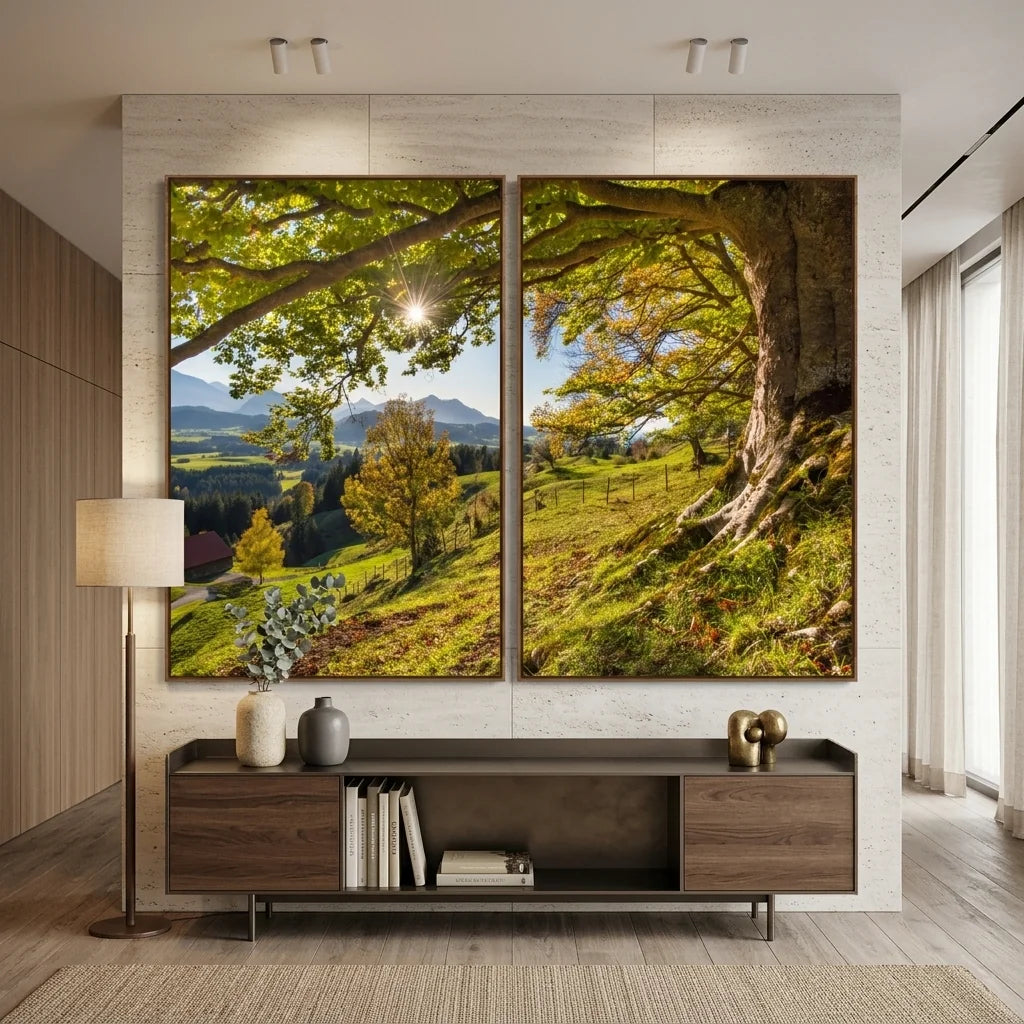 Quadro Decorativo Perspectiva Serena
