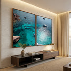 Quadro Decorativo Trama Contemporânea