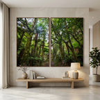Quadro Decorativo Horizonte Abstrato