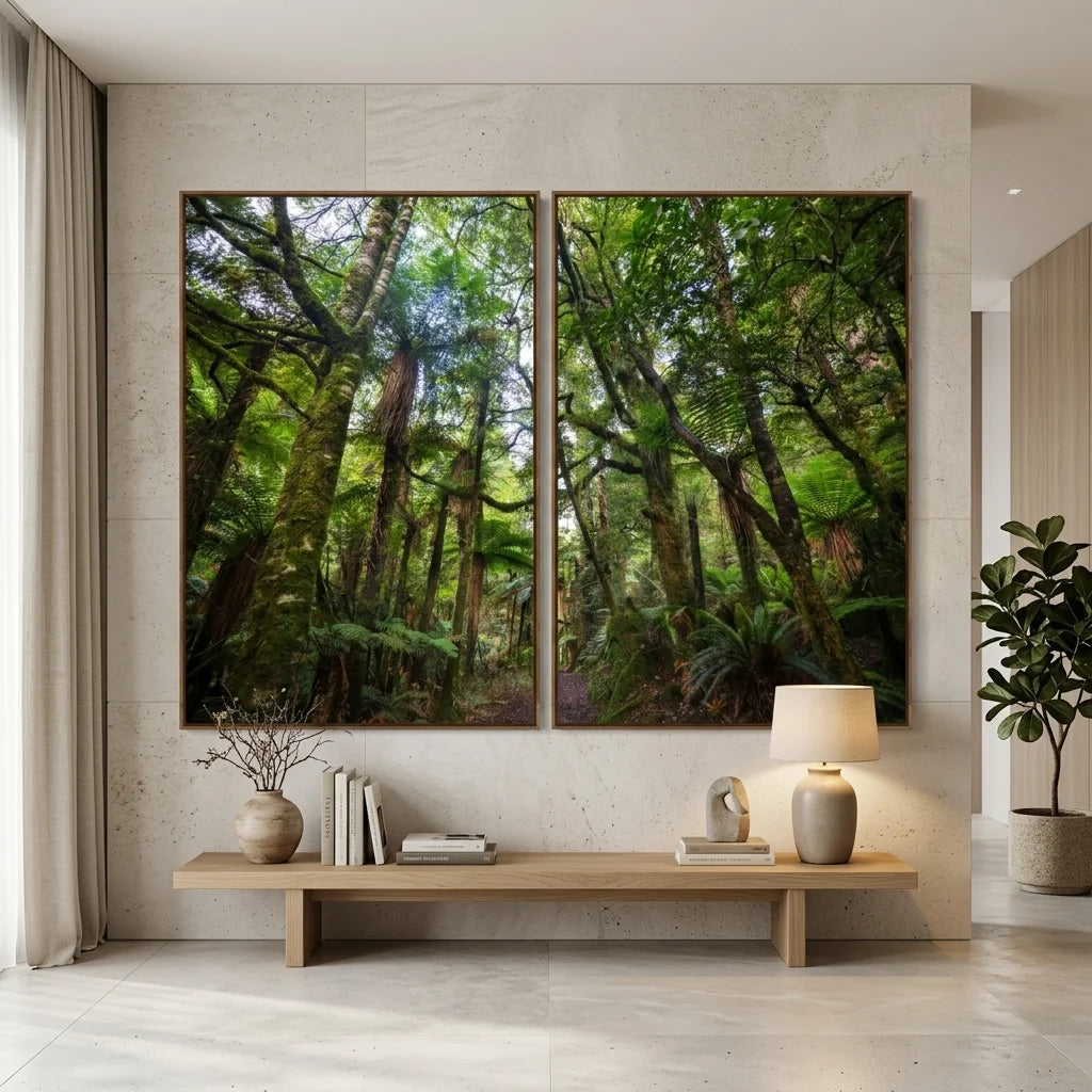 Quadro Decorativo Horizonte Abstrato