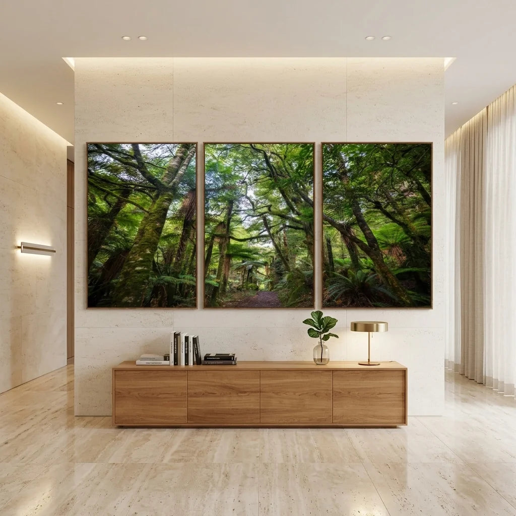 Quadro Decorativo Horizonte Abstrato