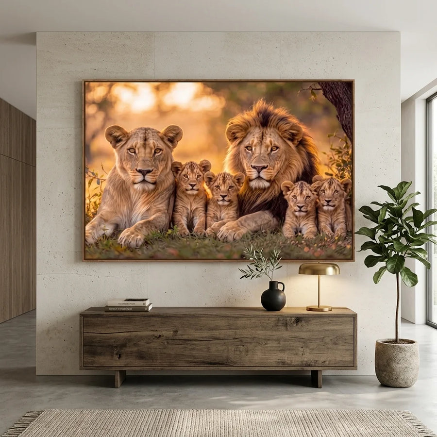 Quadro Decorativo Ritmo em Camadas