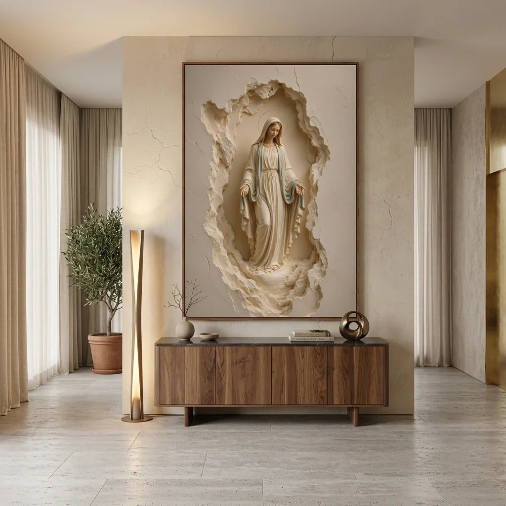 Quadro Decorativo Fé sem Fronteiras