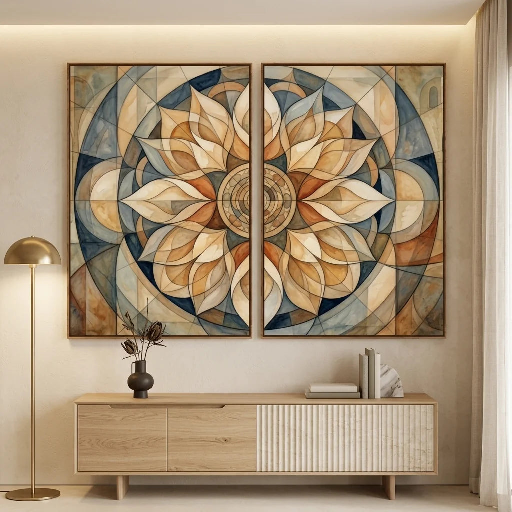 Quadro Decorativo Ritmo da Forma