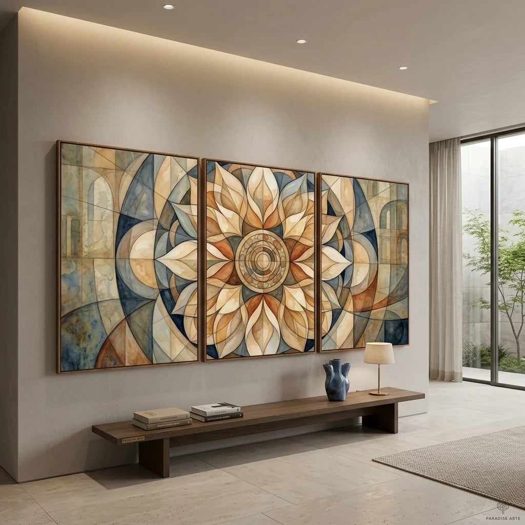 Quadro Decorativo Ritmo da Forma