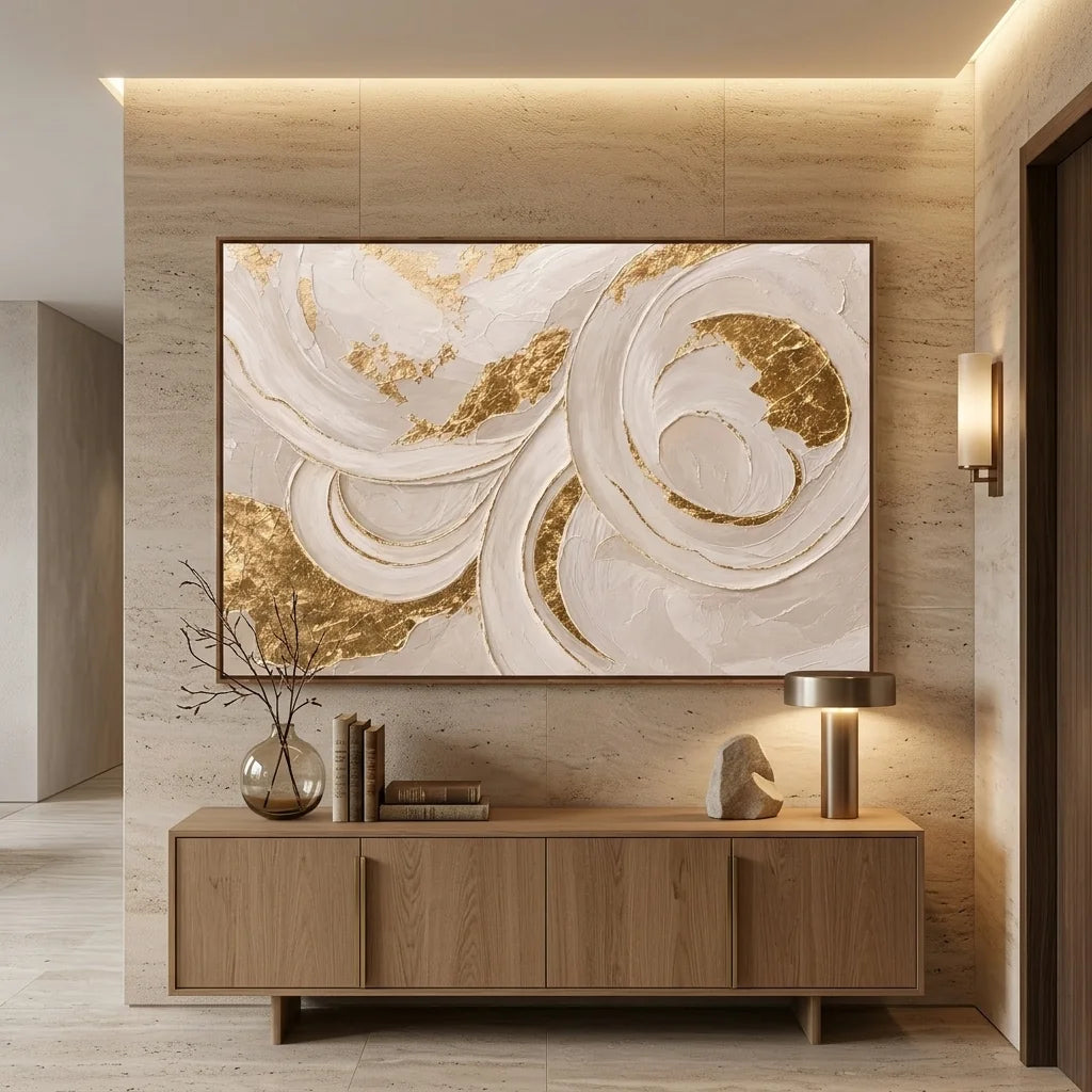 Quadro Decorativo Fluxo Atemporal