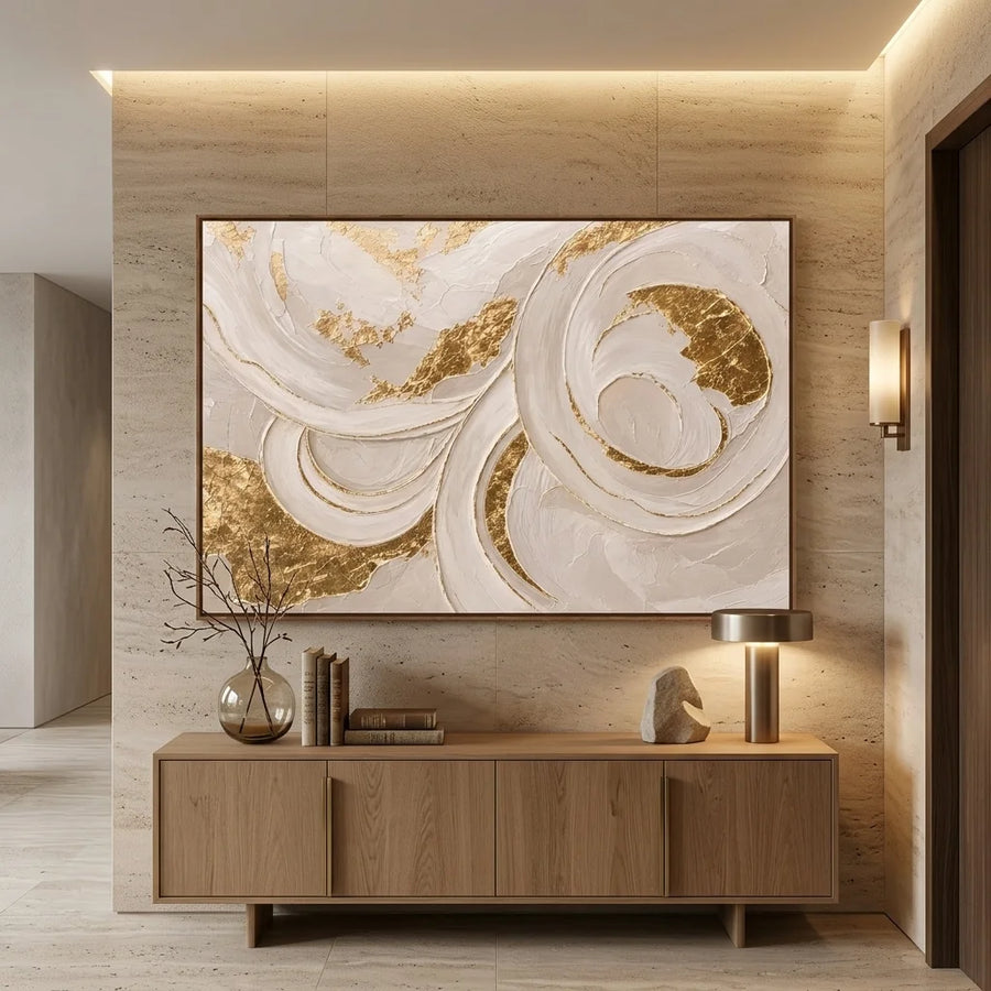 Quadro Decorativo Fluxo Atemporal